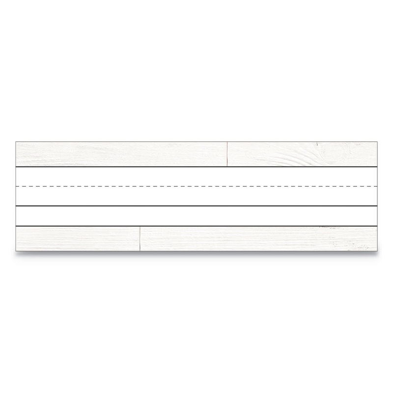 NAMEPLATES, 9 1/2 W X 2.88 H, WHITE, 36/PK