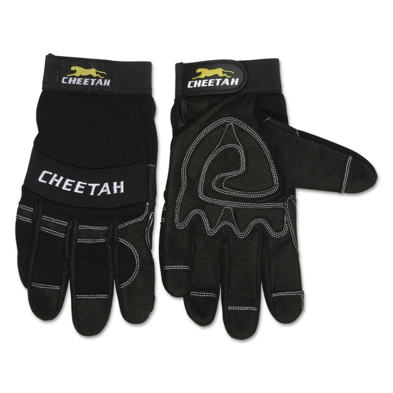 Cheetah 935ch Gloves, X-Large, Black