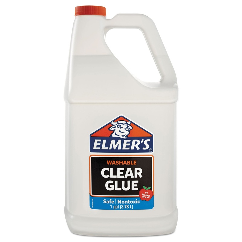 CLEAR GLUE, 1 GAL, DRIES CLEAR