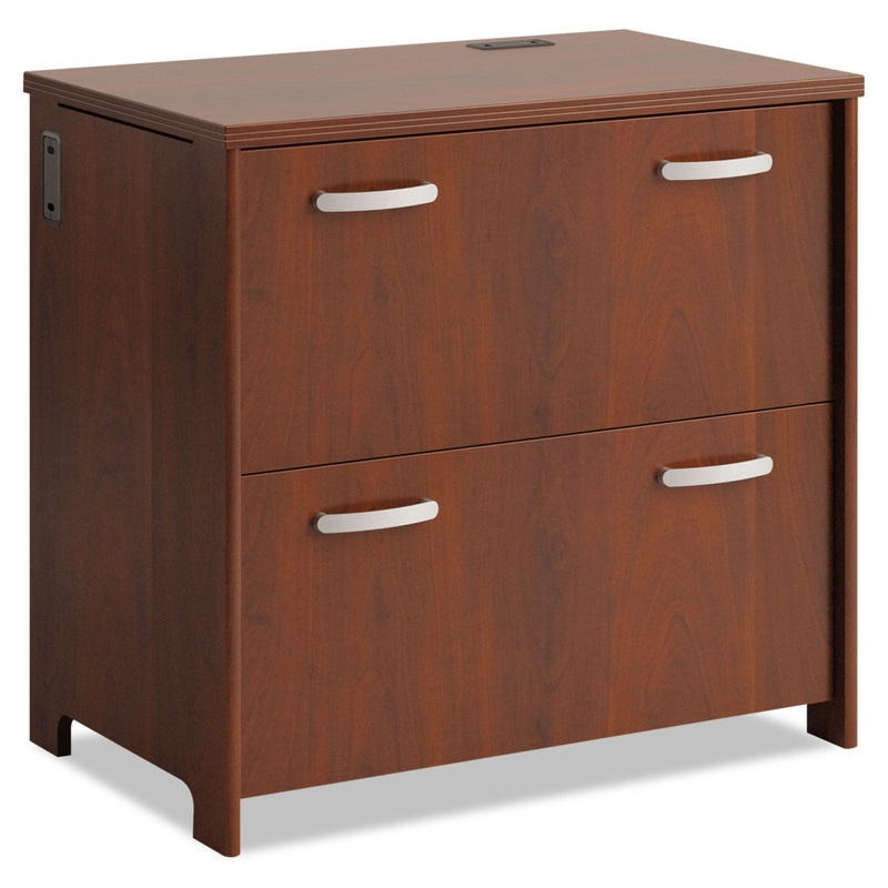 ENVOY SERIES TWO-DRAWER LATERAL FILE, 32W X 20D X 30.25H, HANSEN CHERRY