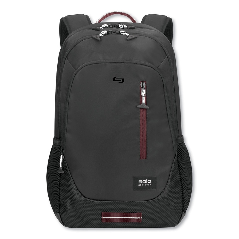 REGION BACKPACK, FOR 15.6″ LAPTOPS, 13 X 5 X 19, BLACK