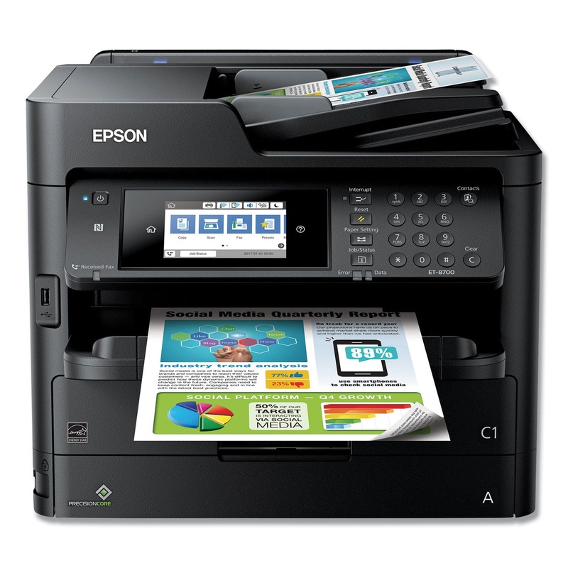 WORKFORCE PRO ET-8700 ECOTANK ALL-IN-ONE, COPY/FAX/PRINT/SCAN