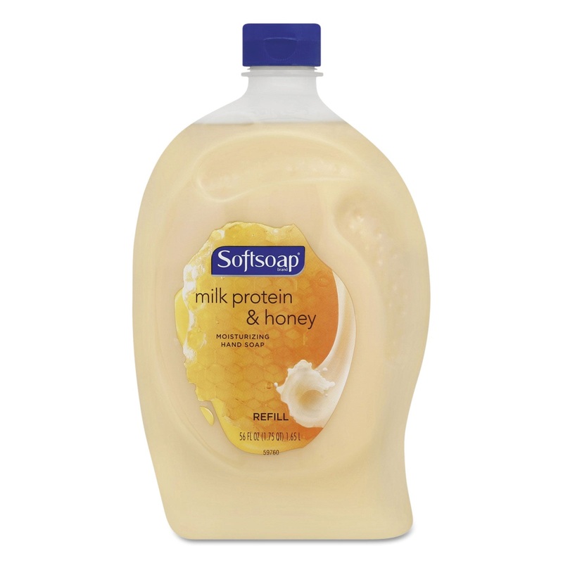 Liquid Hand Soap Refill, Milk & Golden Honey, 56 Oz Bottle, 6/carton