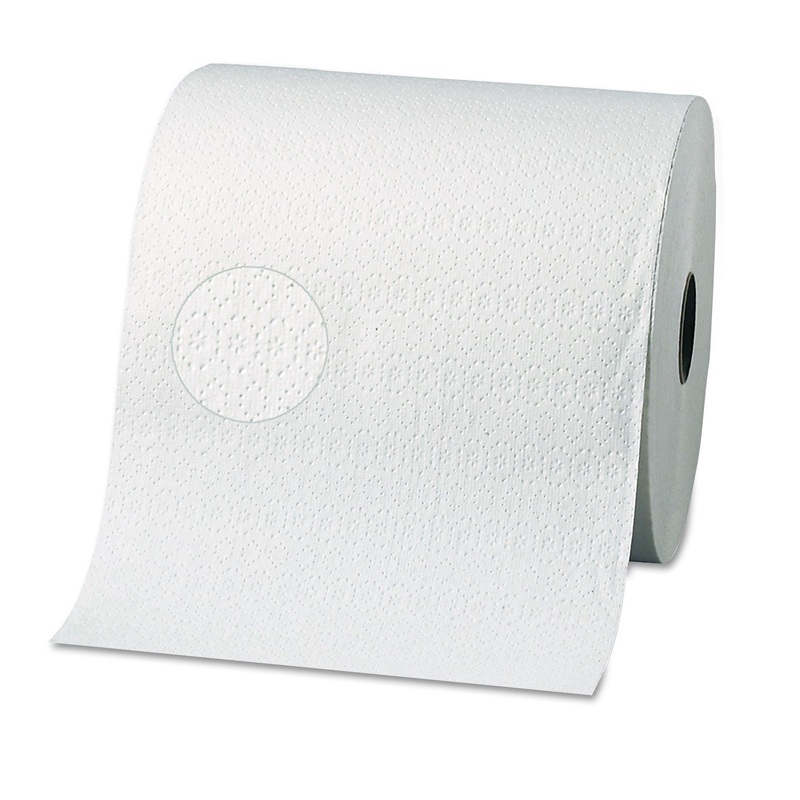 PACIFIC BLUE SELECT PREMIUM NONPERF PAPER TOWELS,7 7/8 X 350FT,WHITE,12 ROLLS/CT