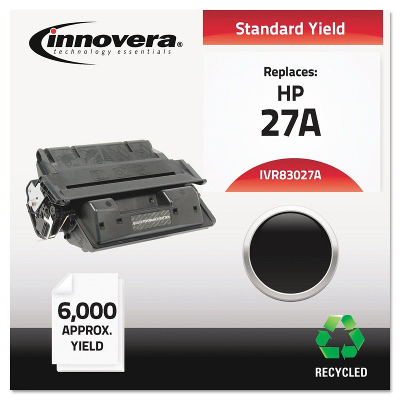 REMANUFACTURED C4127A (27A) TONER, 6000 PAGE-YIELD, BLACK