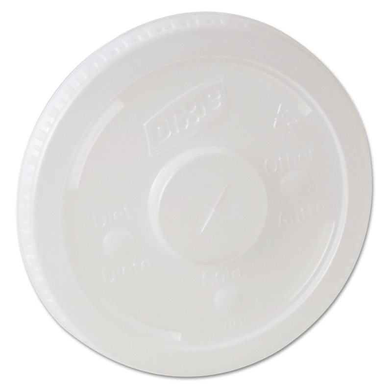 Plastic Lids For Pathways Cold Drink Cups, 12 & 16oz, 1200/carton
