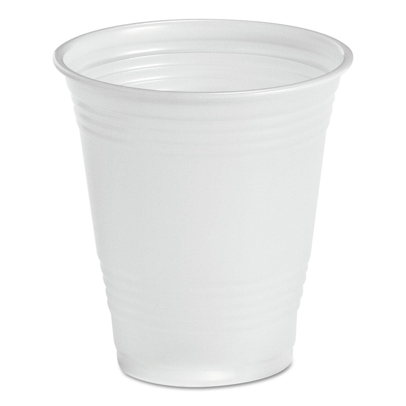 TRANSLUCENT PLASTIC COLD CUPS, 14OZ, POLYPROPYLENE, 50/BAG, 20 BAGS/CARTON