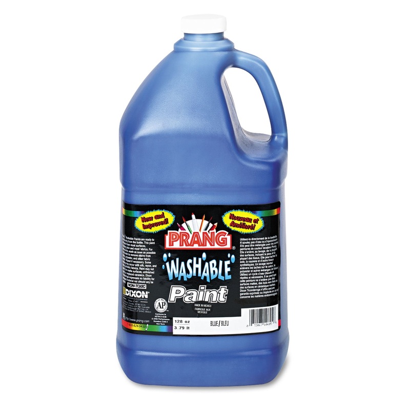 Washable Paint, Blue, 1 Gal