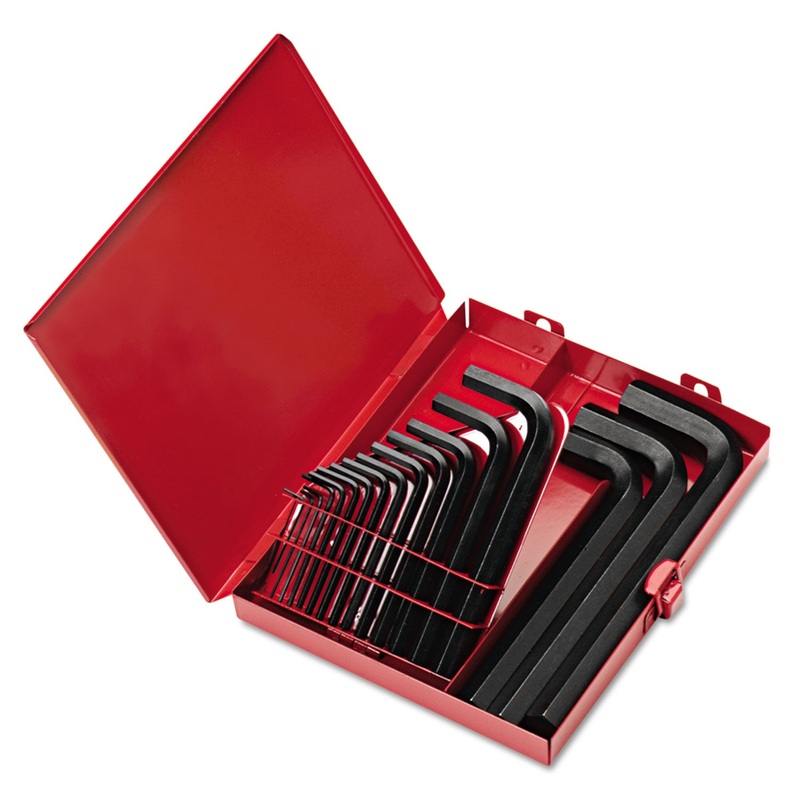 18-Piece Sae Short-Arm Hex Key Set