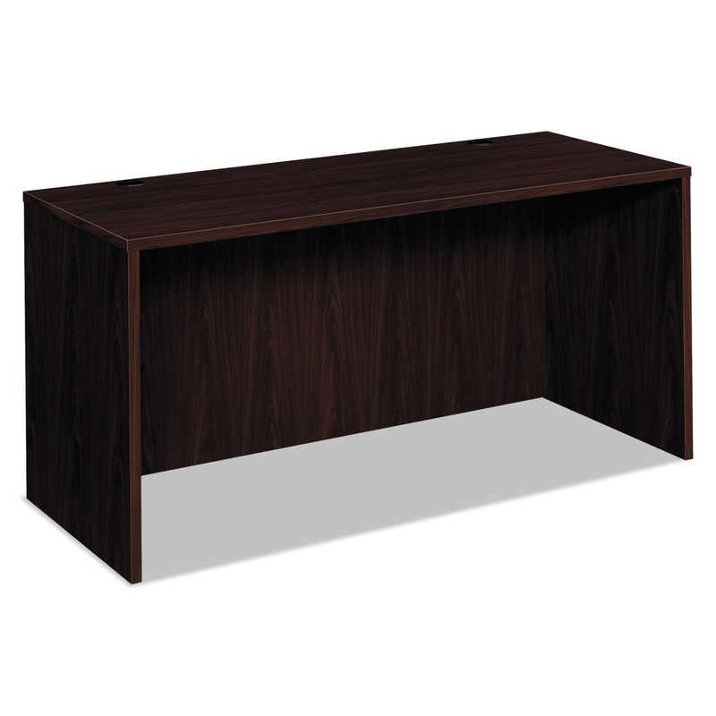 Bl Series Credenza Shell, 60w X 24d X 29h, Mahogany