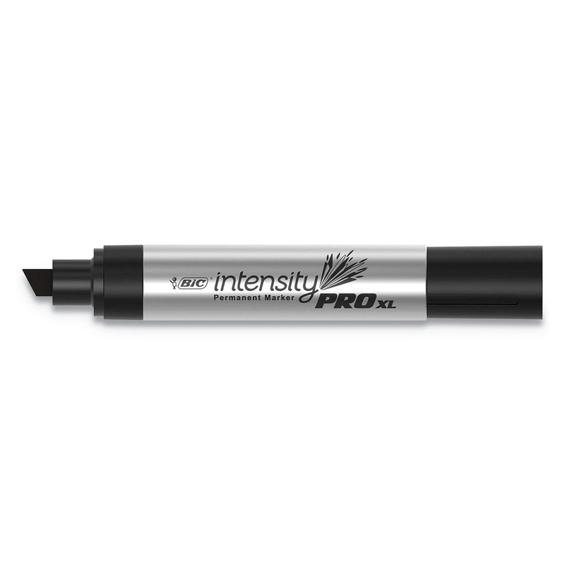 INTENSITY METAL PRO XL PERMANENT MARKER, BROAD, BLACK