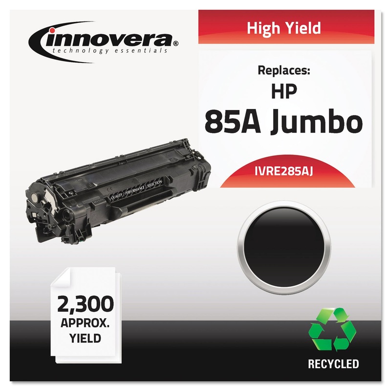 REMANUFACTURED CE285A(J) (85AJ) EXTENDED-YIELD TONER, 2300 PAGE-YIELD, BLACK