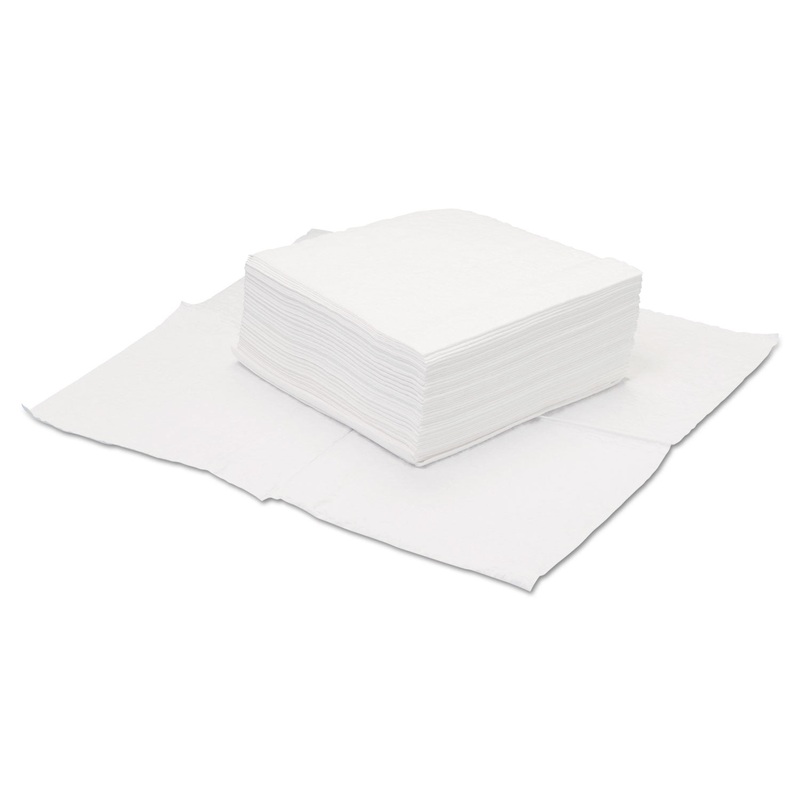 Taskbrand Four-Ply Scrim Wipers, Bulk, White, 900/case