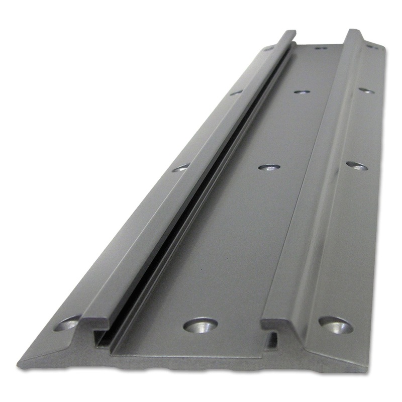 WALL TRACK, 5W X 0.88D X 26H, ALUMINUM