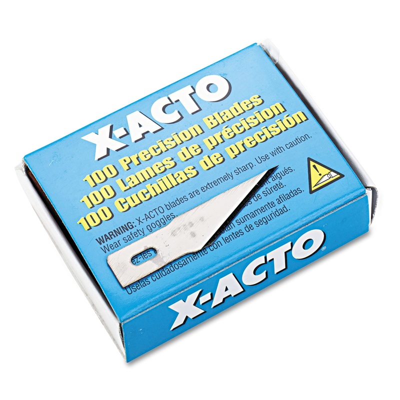 No. 2 Bulk Pack Blades For X-Acto Knives, 100/box