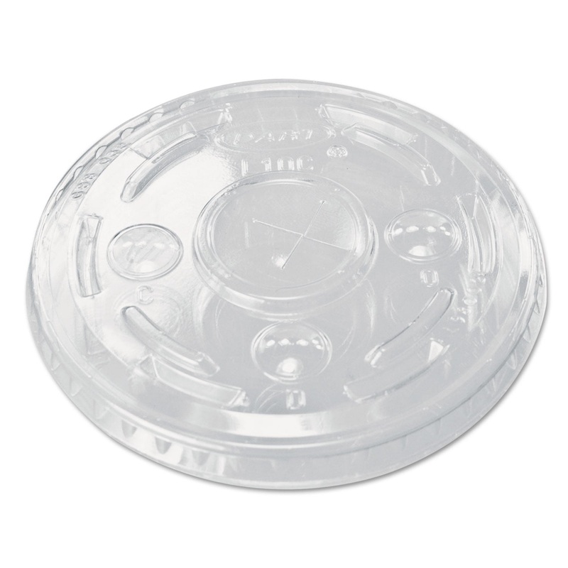 Plastic Cold Cup Lids, Clear, 1000/carton