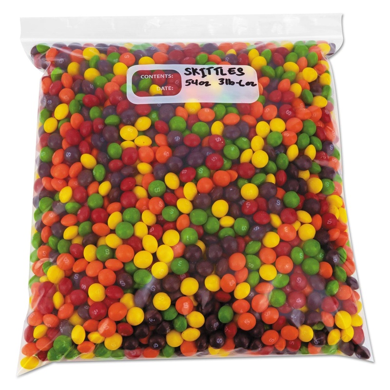 RECLOSABLE FOOD STORAGE BAGS, 1 QT, 1.75 MIL, 7″ X 8″, CLEAR, 500/BOX