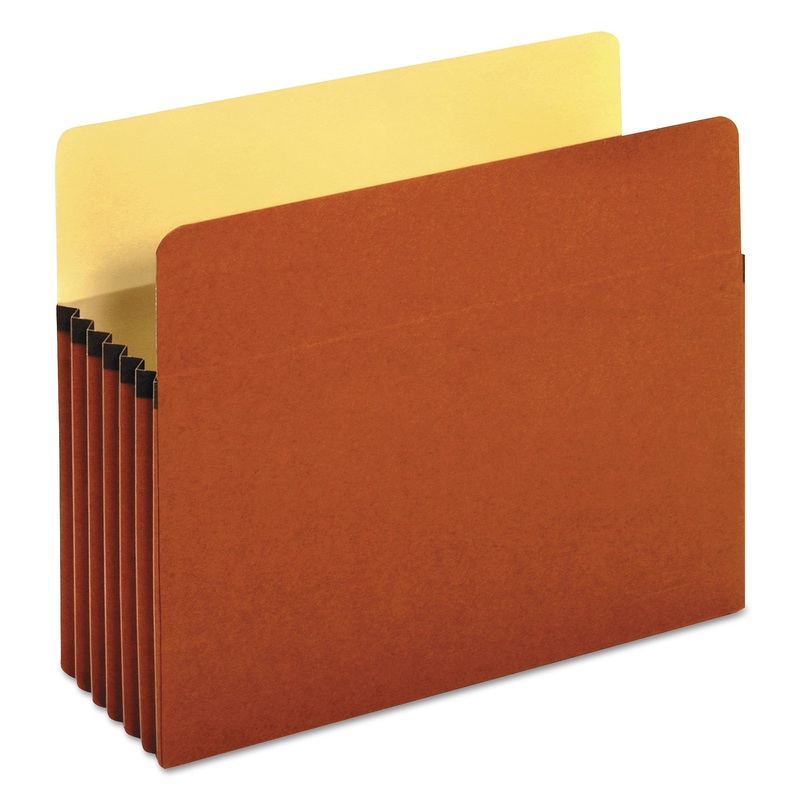 REDROPE EXPANDING FILE POCKETS, 5.25″ EXPANSION, LETTER SIZE, REDROPE, 10/BOX