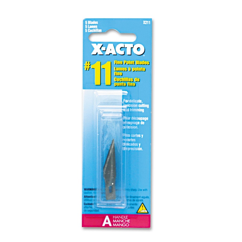 #11 Blades For X-Acto Knives, 5/pack