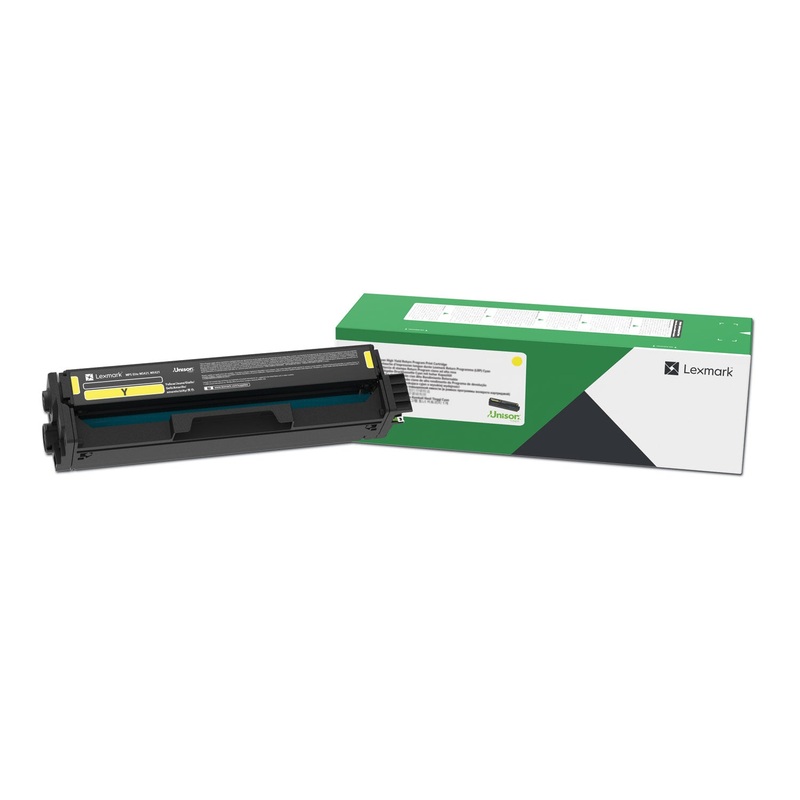 C3210Y0, RETURN PROGRAM TONER CARTRIDGE, 1500 PAGE-YIELD, YELLOW