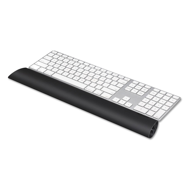 I-SPIRE KEYBOARD WRIST ROCKER WRIST REST, 17.87″ X 2.5″, BLACK