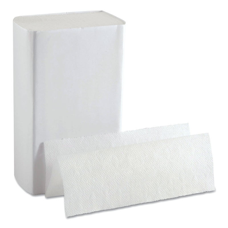 PACIFIC BLUE ULTRA PAPER TOWELS, 10 1/5 X 10 4/5, WHITE, 220/PACK, 10 PACKS/CT