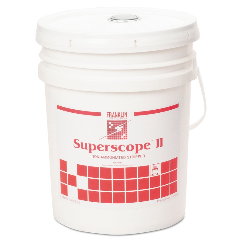 Superscope Ii Non-Ammoniated Floor Stripper, Liquid, 5 Gal. Pail