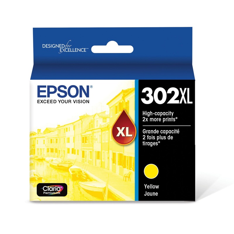 T302XL420S (T302XL) CLARIA HIGH-YIELD INK, YELLOW