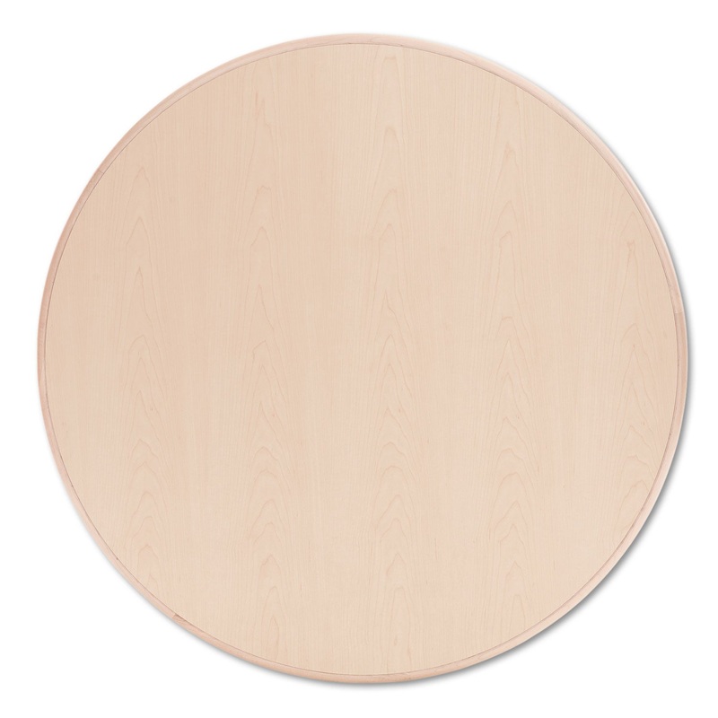 10700 Series Round Table Top, 42″ Diameter, Natural Maple