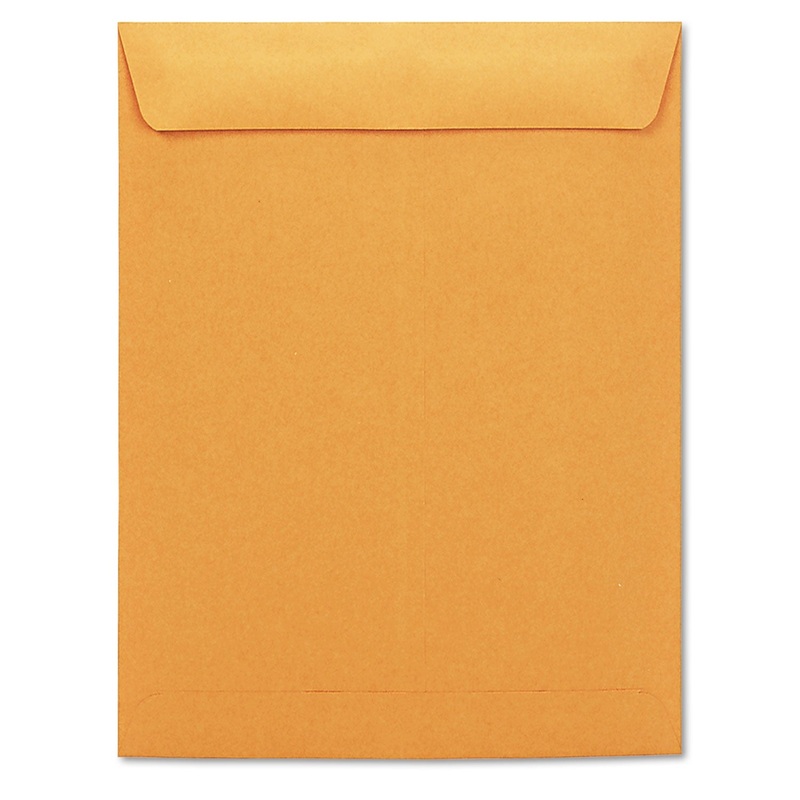 CATALOG ENVELOPE, #13 1/2, SQUARE FLAP, GUMMED CLOSURE, 10 X 13, BROWN KRAFT, 250/BOX