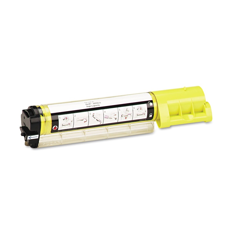 COMPATIBLE 341-3569 (3010) HIGH-YIELD TONER, 4000 PAGE-YIELD, YELLOW