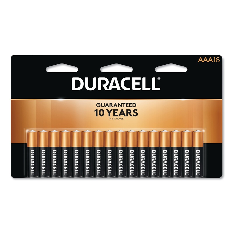 COPPERTOP ALKALINE AAA BATTERIES, 16/PACK