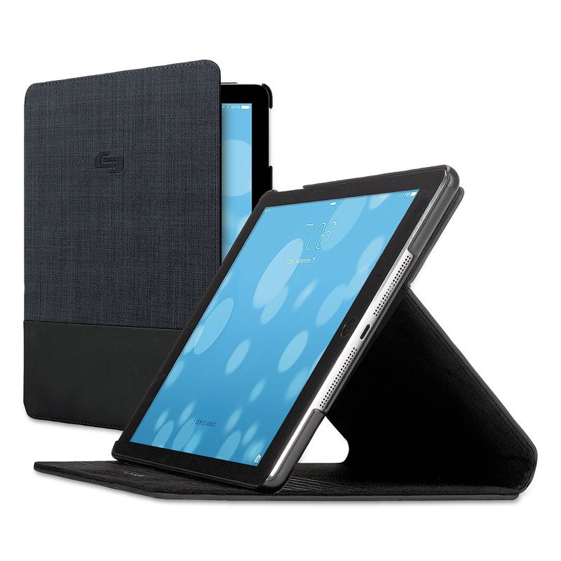 VELOCITY SLIM CASE FOR IPAD AIR, NAVY/BLACK