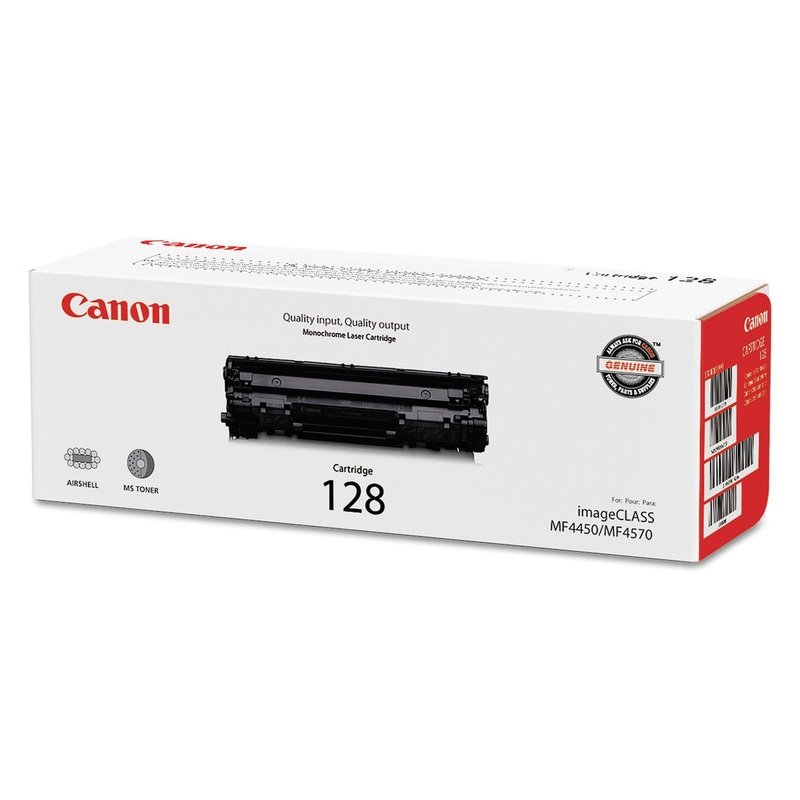 3500B001 (128) TONER, 2100 PAGE-YIELD, BLACK