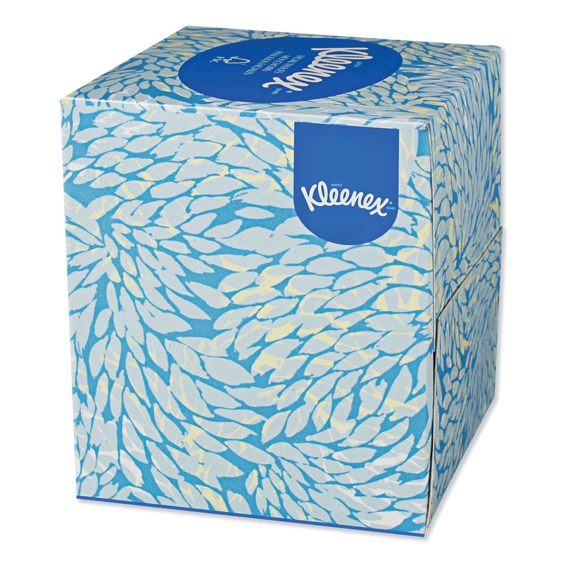 BOUTIQUE WHITE FACIAL TISSUE, 2-PLY, POP-UP BOX, 95 SHEETS/BOX