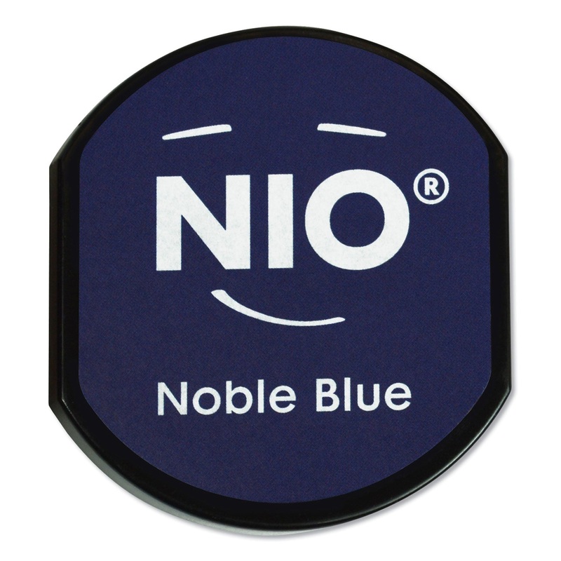 INK PAD FOR NIO STAMP WITH VOUCHER, NOBLE BLUE