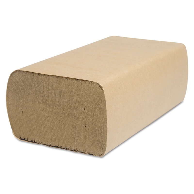 SELECT FOLDED TOWEL, MULTIFOLD, NATURAL, 9 X 9.45, 250/PACK, 4000/CARTON