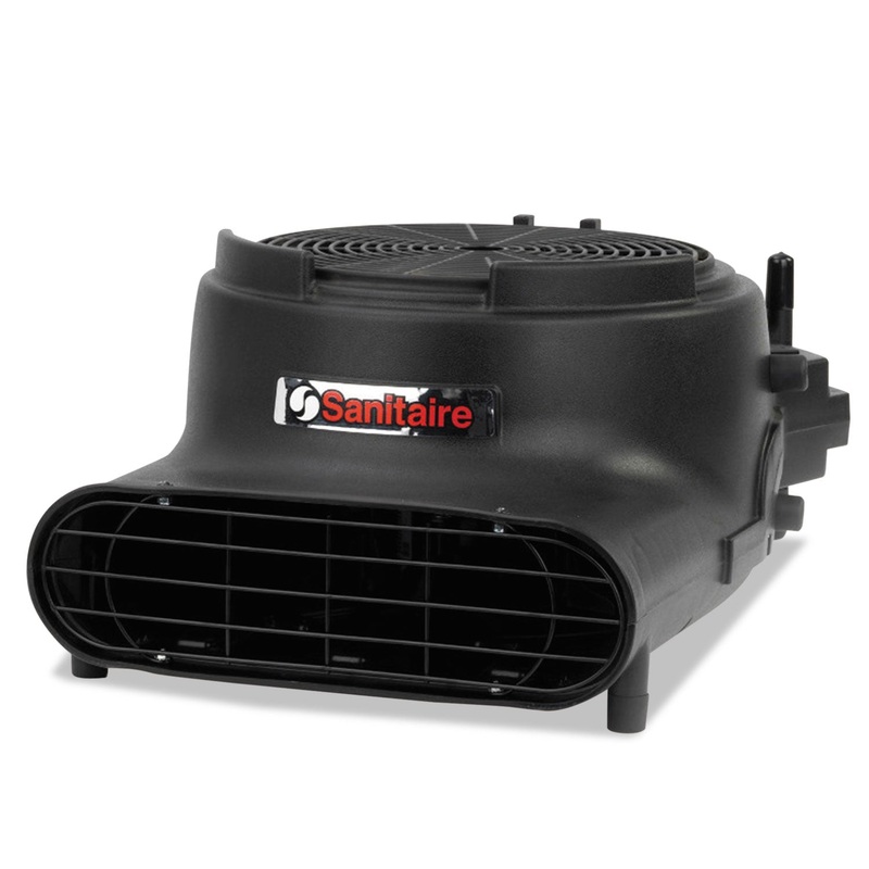 DRY TIME AIR MOVER, DAISY CHAIN CAPABLE, 3400 FPM, BLACK, 120 V