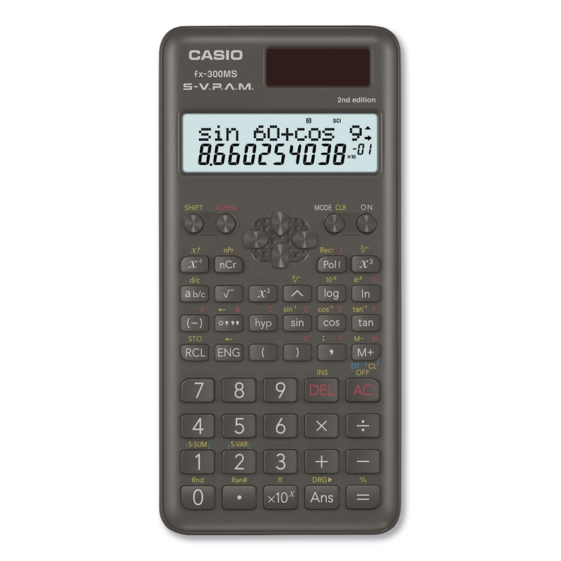 FX-300MSPLUS2 SCIENTIFIC CALCULATOR, 12-DIGIT LCD