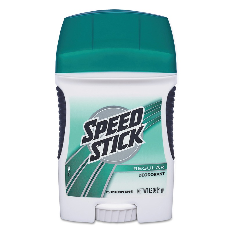 DEODORANT, UNSCENTED, 1.8 OZ, WHITE, 12/CARTON