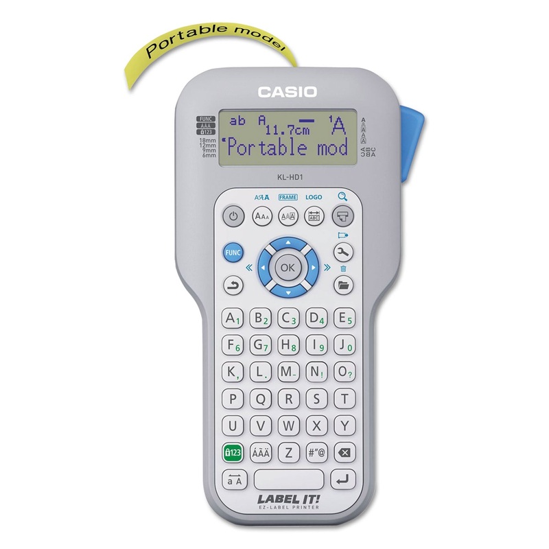 Kl-Hd1 Handheld Label Maker, 3 Lines, Extra-Large Display