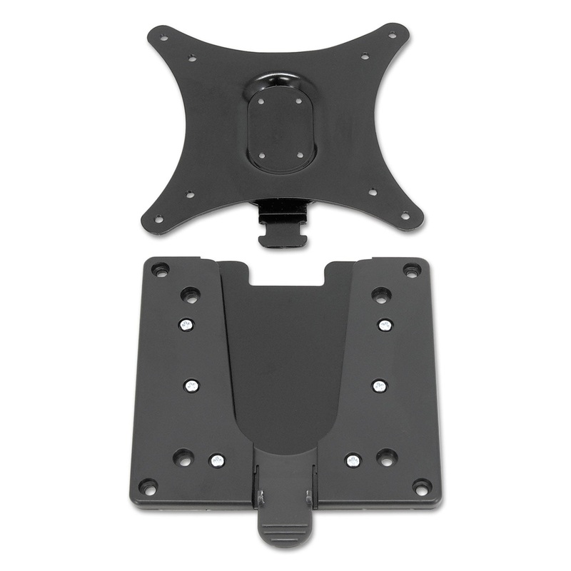 QUICK RELEASE LCD BRACKET, 4.88W X 1.63D X 6.88H, BLACK