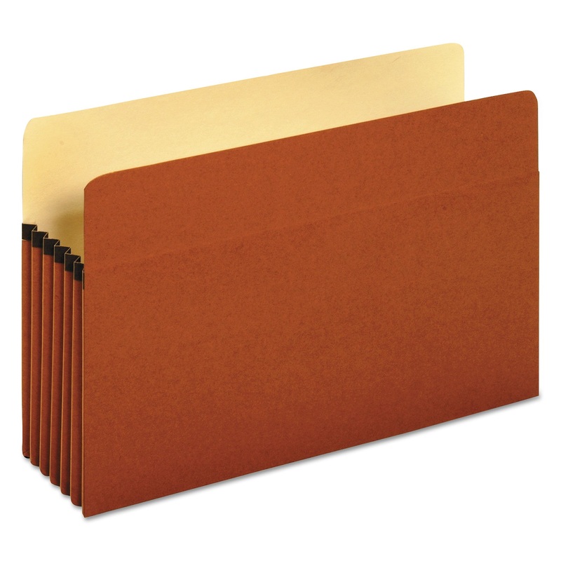 REDROPE EXPANDING FILE POCKETS, 5.25″ EXPANSION, LEGAL SIZE, REDROPE, 10/BOX