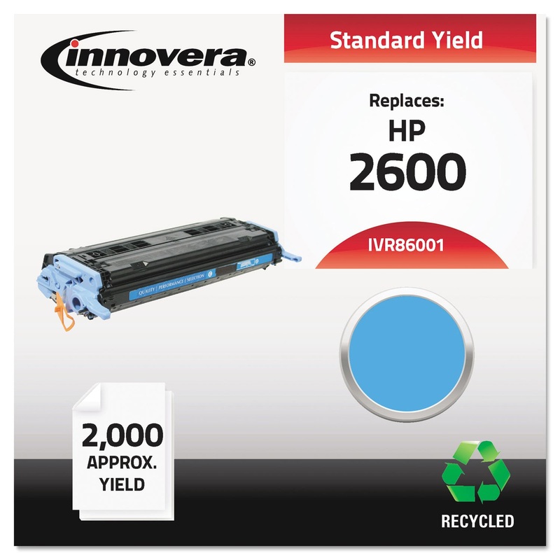 REMANUFACTURED Q6001A (124A) TONER, 2000 PAGE-YIELD, CYAN