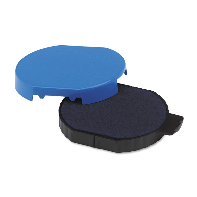 Trodat T5415 Stamp Replacement Ink Pad, 1 3/4, Blue