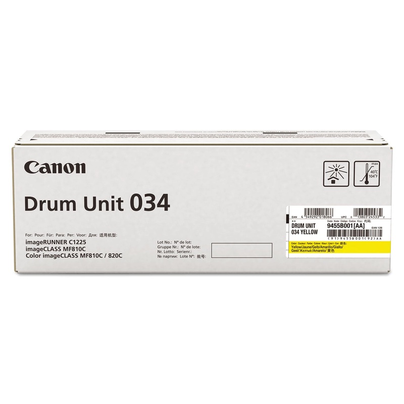 9455B001 (034) DRUM UNIT, 34000 PAGE-YIELD, YELLOW