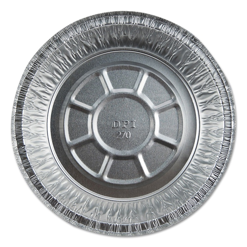 ALUMINUM ROUND CONTAINERS WITH BOARD LID, 7″, 250/CARTON