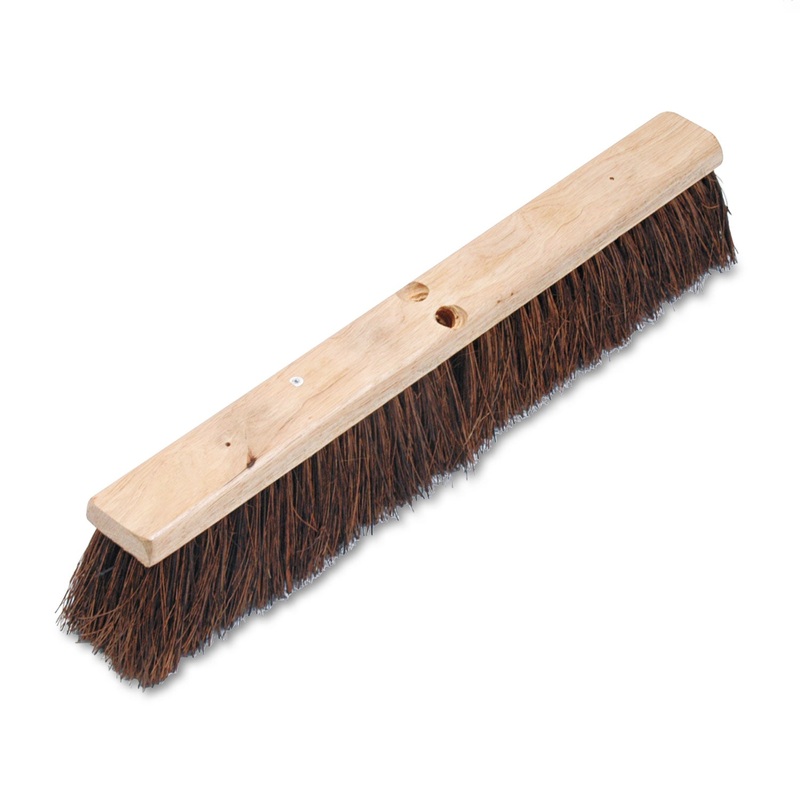 Floor Brush Head, 3 1/4″ Natural Palmyra Fiber, 24″