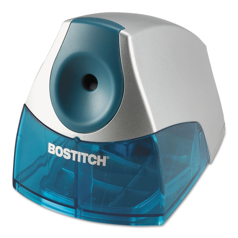 Personal Electric Pencil Sharpener, Blue