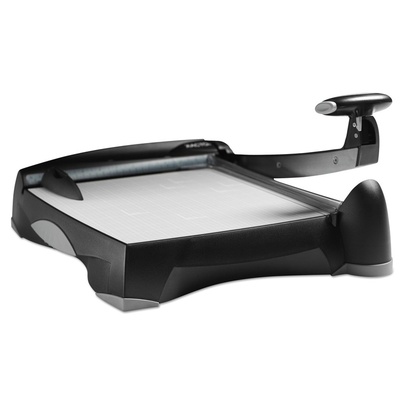 12-Sheet Laser Guillotine Trimmer, Plastic Base, 12″ X 12″